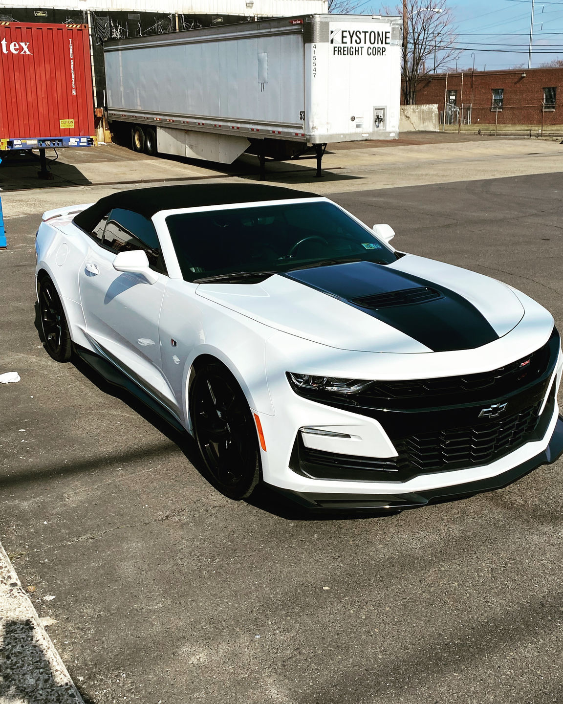 Customer photo review of Camaro ZL1 Conversion Front Splitter & Side Skirts Package