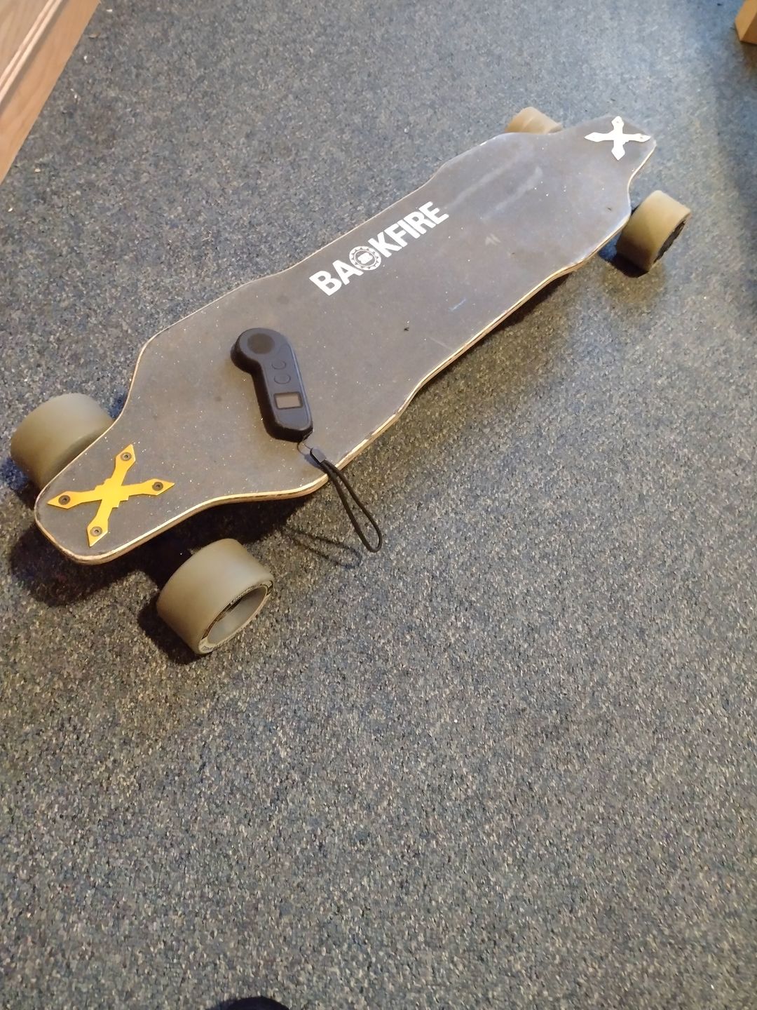 Customer photo review of Grip Tape for Backfire Boards