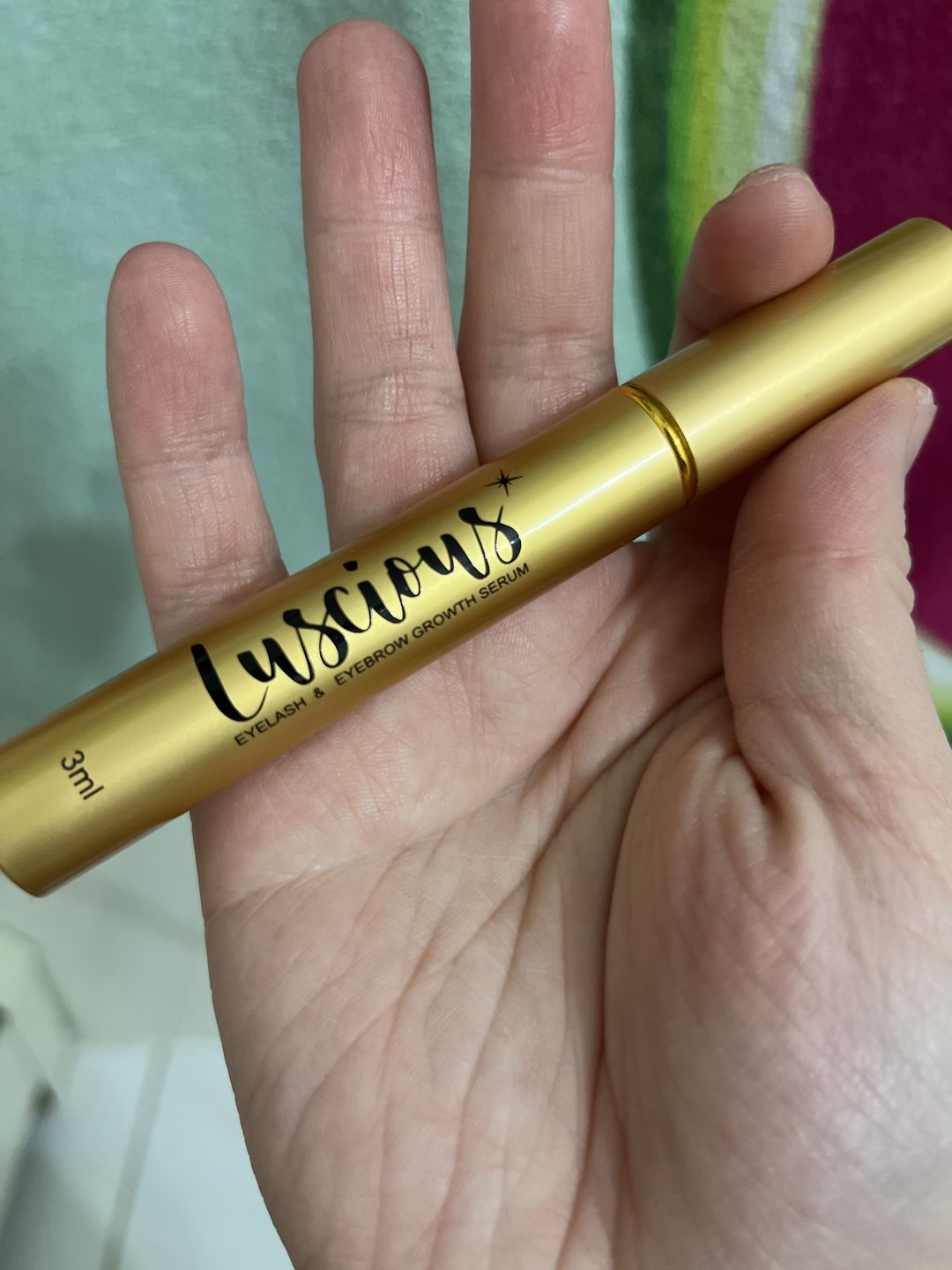 Customer photo review of Luscious Serum (Delayed shipment/ready for pickup after Feb 4th)