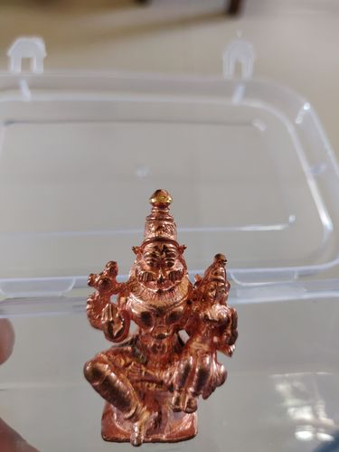 Customer photo review of Lakshmi Narasimhar - Small (Gold Plated ) 3 Inches