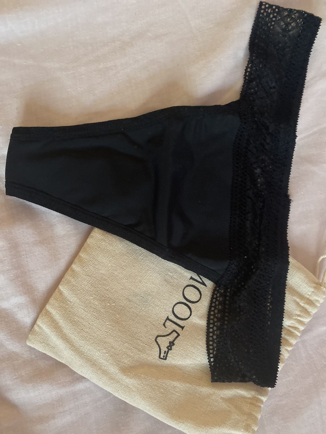 Customer photo review of Tanga Menstruel Rhône pour Flux Léger