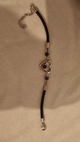 Customer photo review of Herz-Armband mit Wunschfoto