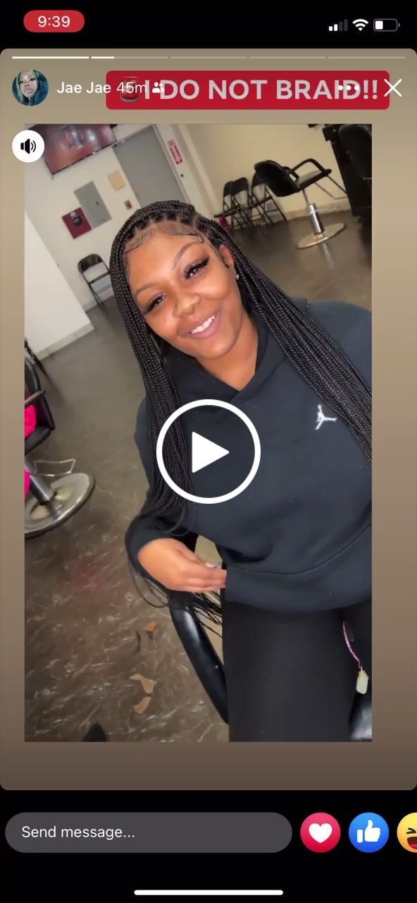 Customer video review of Knotless Braids - Shade (Ready To Ship)