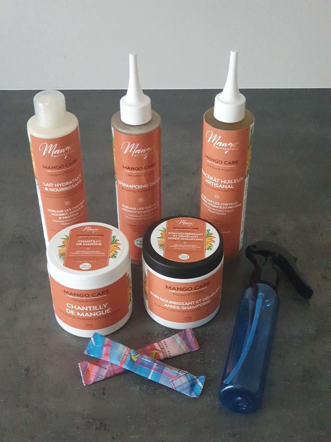 Customer photo review of Pack routine Mango CARE
