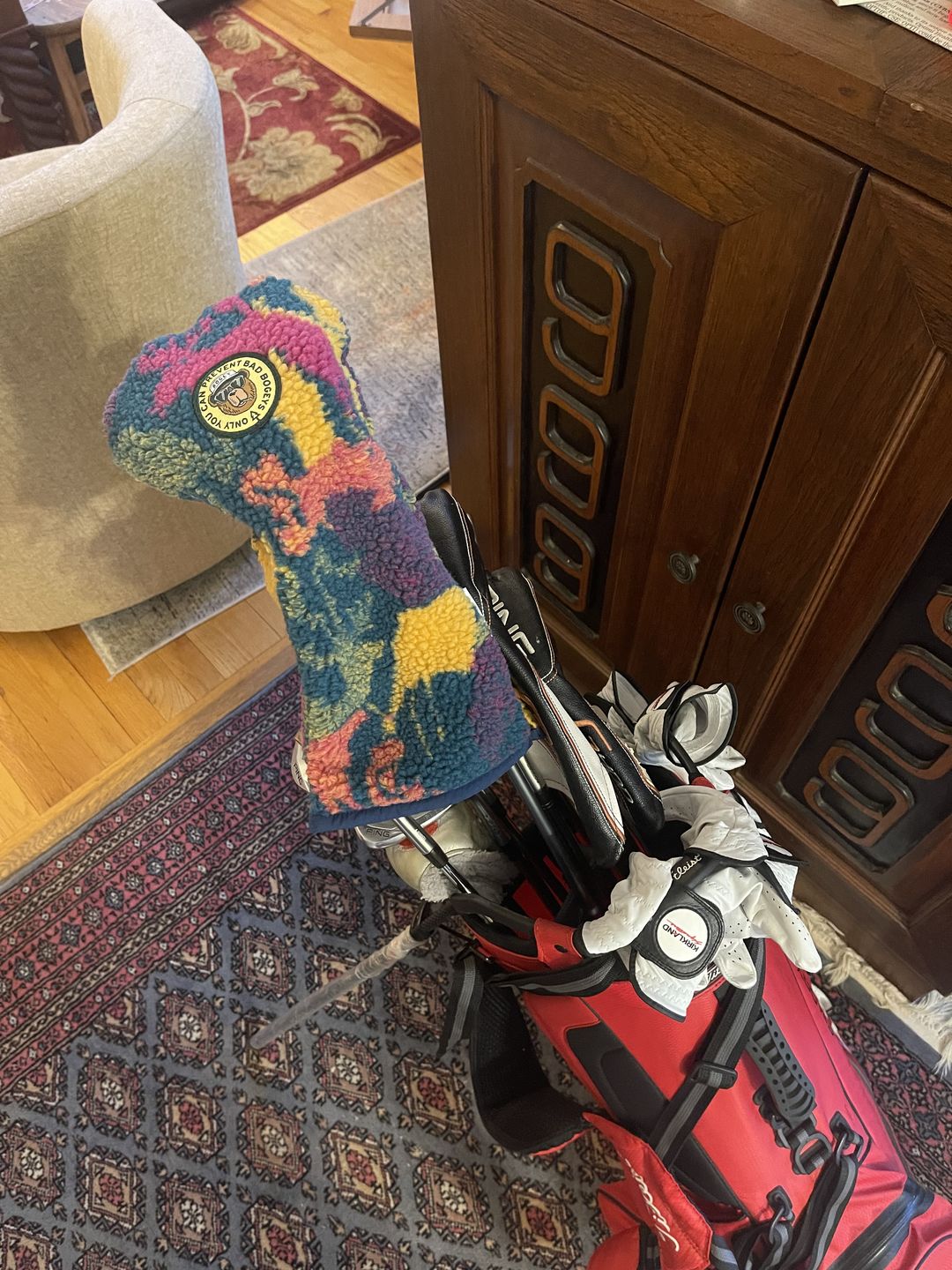 Customer photo review of Bogey Sherpa Headcovers