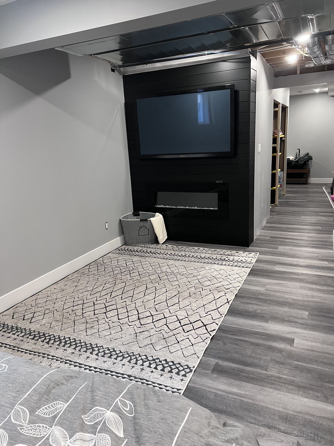 Customer photo review of Alma Scandi Silver Rug