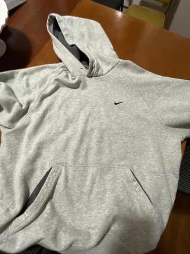 Customer photo review of Nike Mini Swoosh Hoodie Size Large