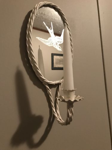 Customer photo review of Kissing Booth - Mesh Stencil 2 pack 4.25x11