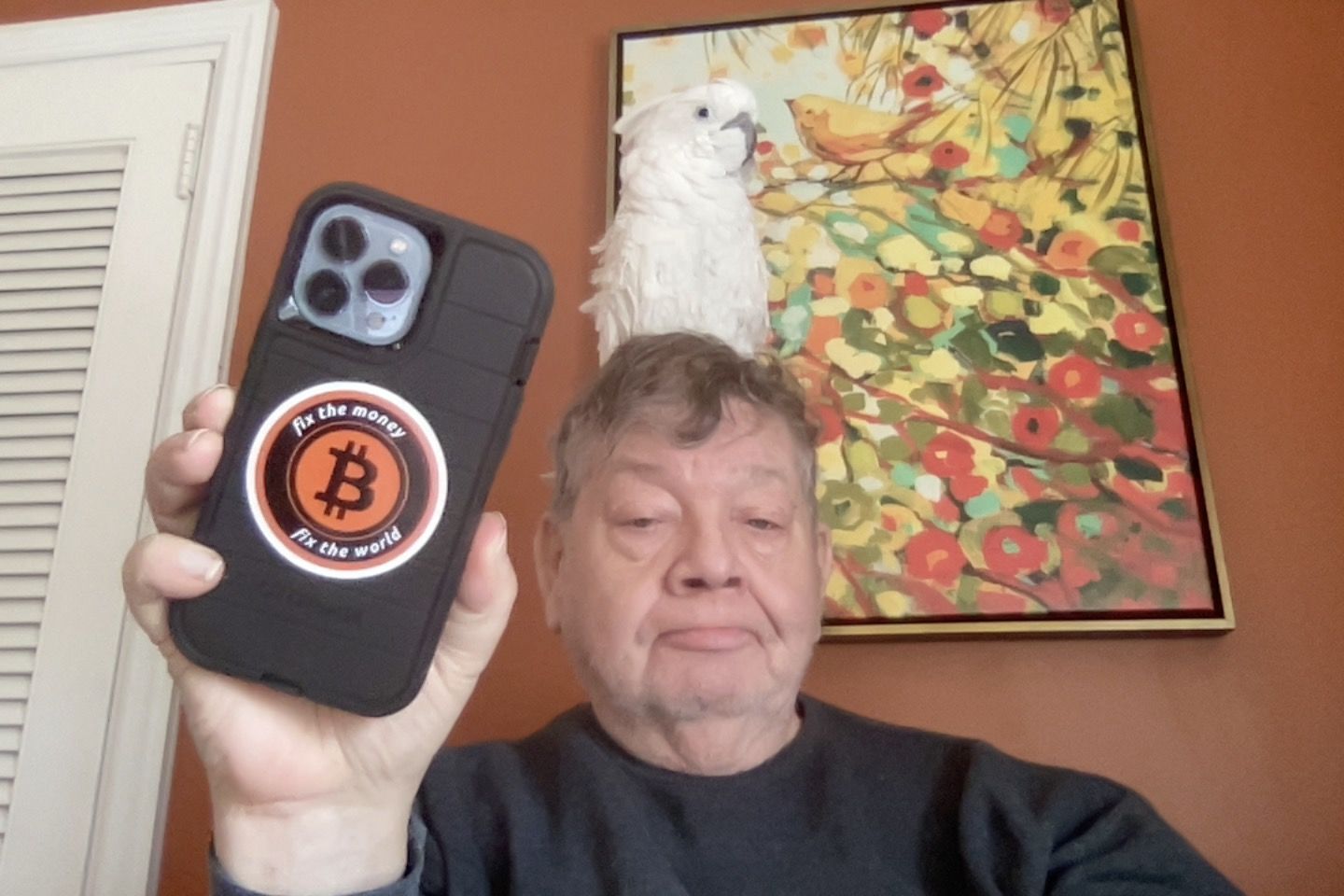 Customer photo review of Fix The Money Fix The World Sticker