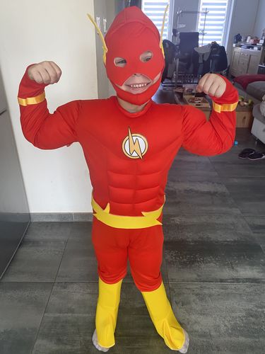 Customer photo review of MARVY™ - Déguisement Super Héro Marvel Flash Enfant