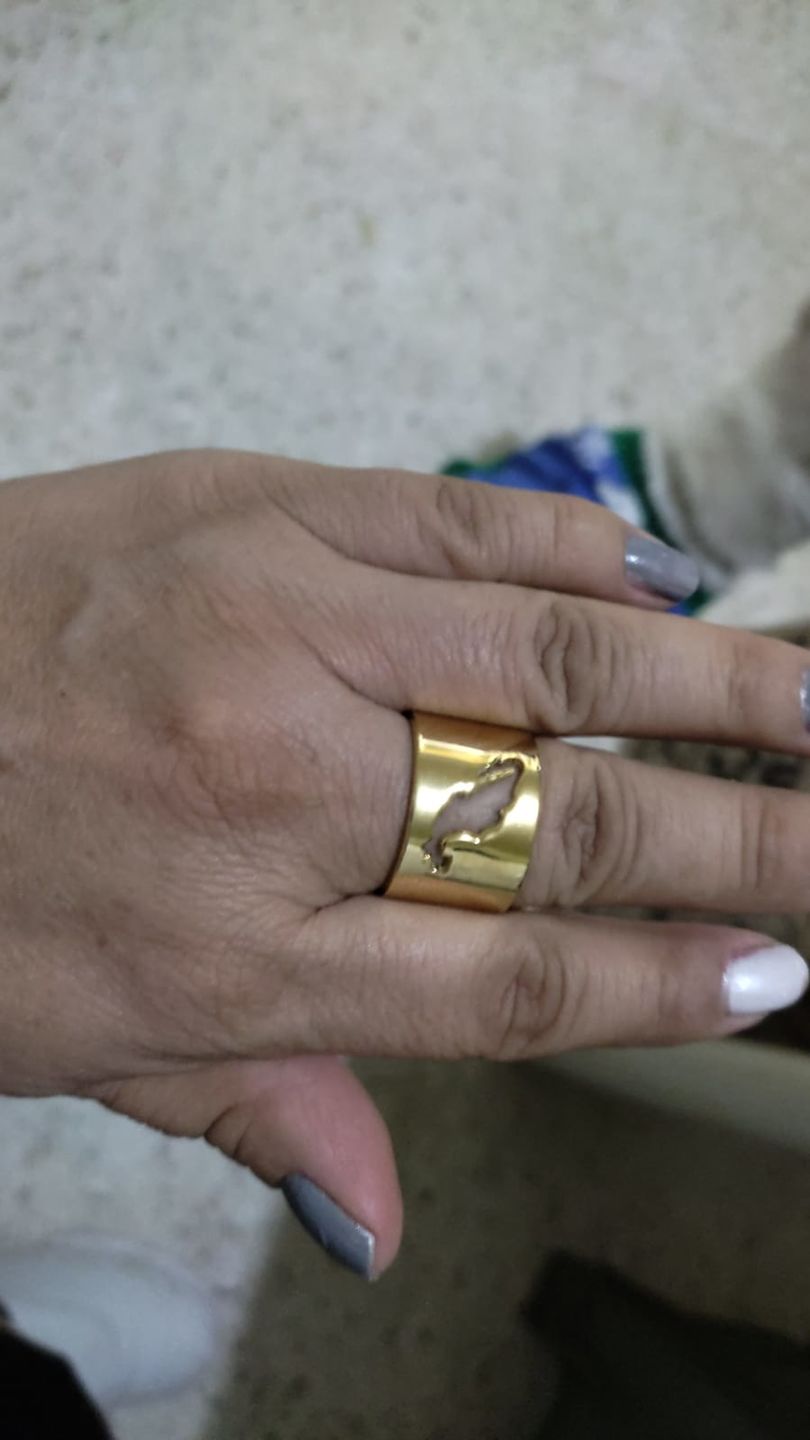Customer photo review of Anillo México Querido