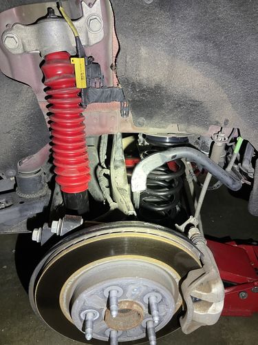 Customer photo review of 2013-2019 Cadillac XTS AWD/FWD 2-Wheel Rear Conversion Kit (XTS2R)