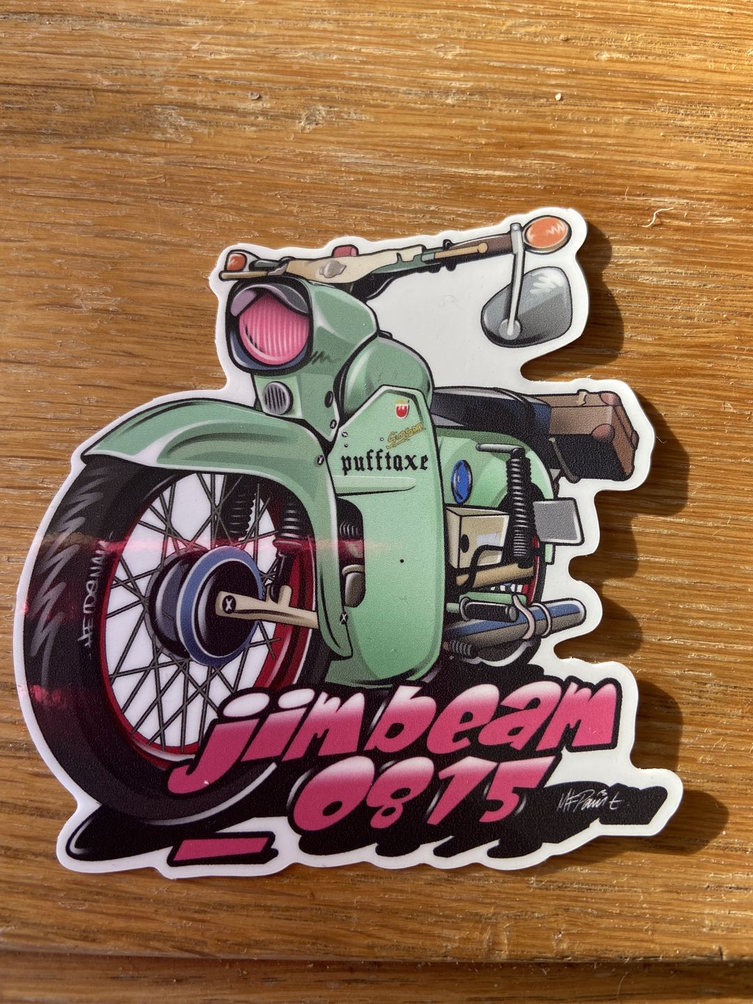 Customer photo review of Premium Sticker