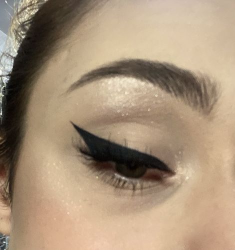 Customer photo review of Kryolan HD Cream Liner - Ebony