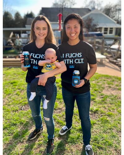 Customer photo review of Glory Days Apparel - I Fuchs With CLT T-Shirt