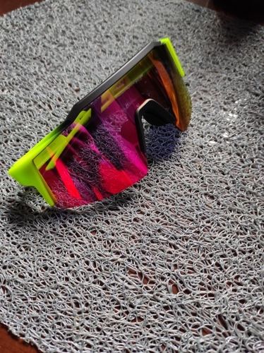 Customer photo review of KE9023 Cycling Sunglasses With Multiple Interchangeable Lenses