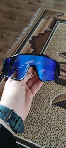 Customer photo review of KE9022 Cycling Sunglasses With Multiple Interchangeable Lenses