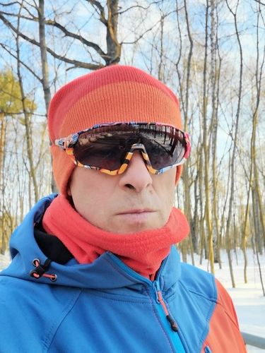 Customer photo review of KE9408 UV-400 Photochromic Cycling Sunglasses