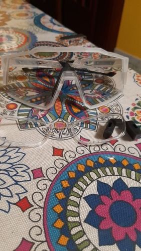 Customer photo review of KE9022 Photochromic Cycling Sunglasses for Men women