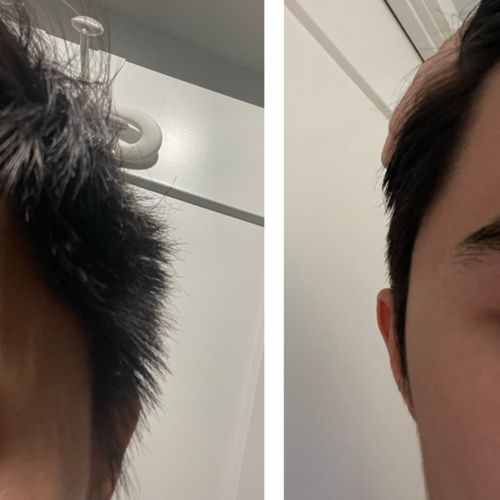 Customer photo review of Down Perm Kit