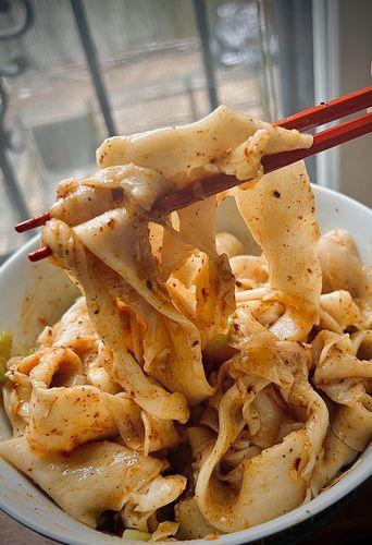 Customer photo review of [N1] Spicy Cumin Lamb Hand-Ripped Noodles Meal Kit (4 Servings)