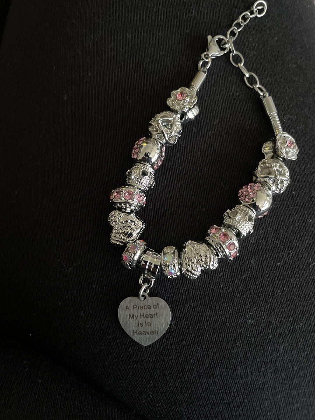 Customer photo review of Piece Of My Heart Bracelet