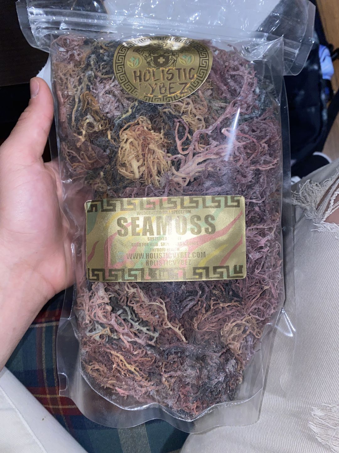 Customer photo review of Raw Full Spectrum Sea Moss