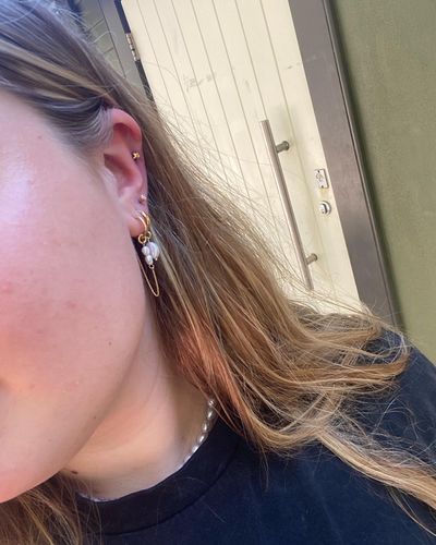 Customer photo review of Emily Earring Set