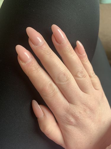 Customer photo review of Semilac Mineral Strong Base UV Gel Polish 7 ml