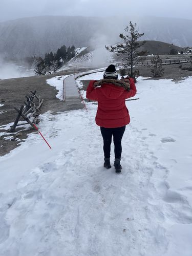 Customer photo review of Women's GOTHAM DOWN JACKET