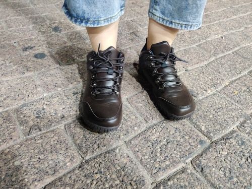 Customer photo review of Chaussures de randonnée Orthopédiques Pour Homme Adventure