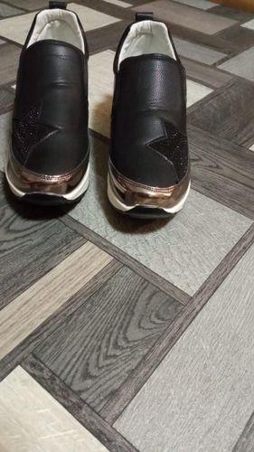 Customer photo review of Mocassins Orthopédiques confortables à plateforme