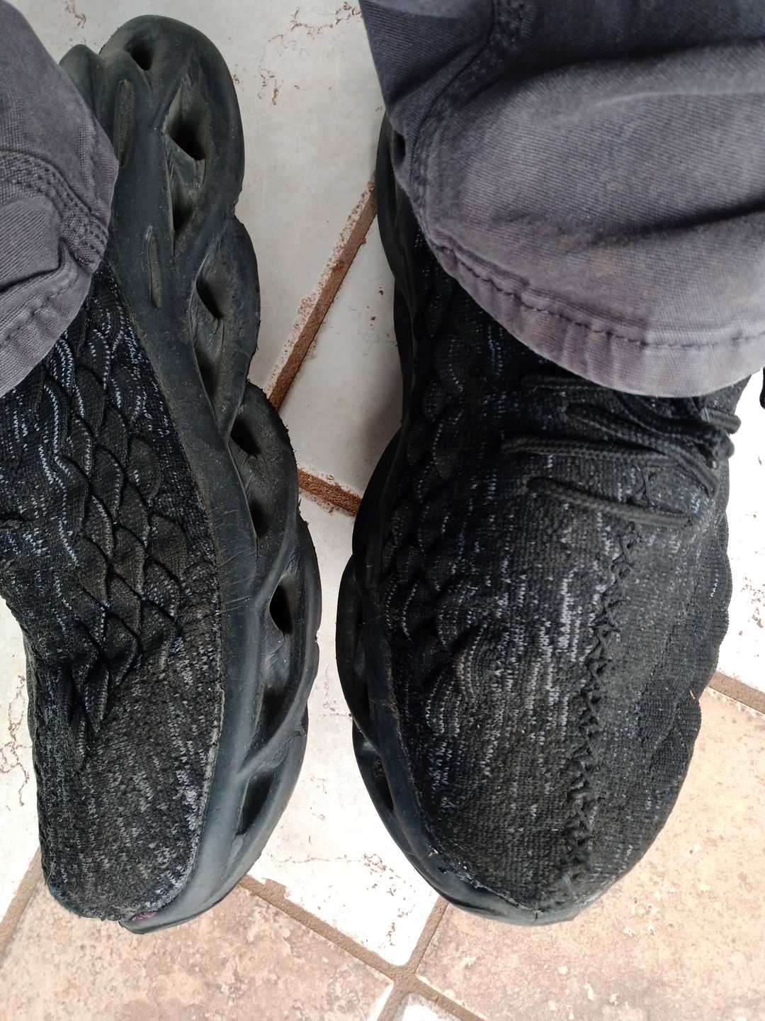 Customer photo review of Maven Comfortable Steel Toe Athletic Shoes