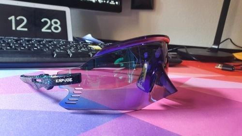 Customer photo review of Kapvoe X2 Cycling Glasses