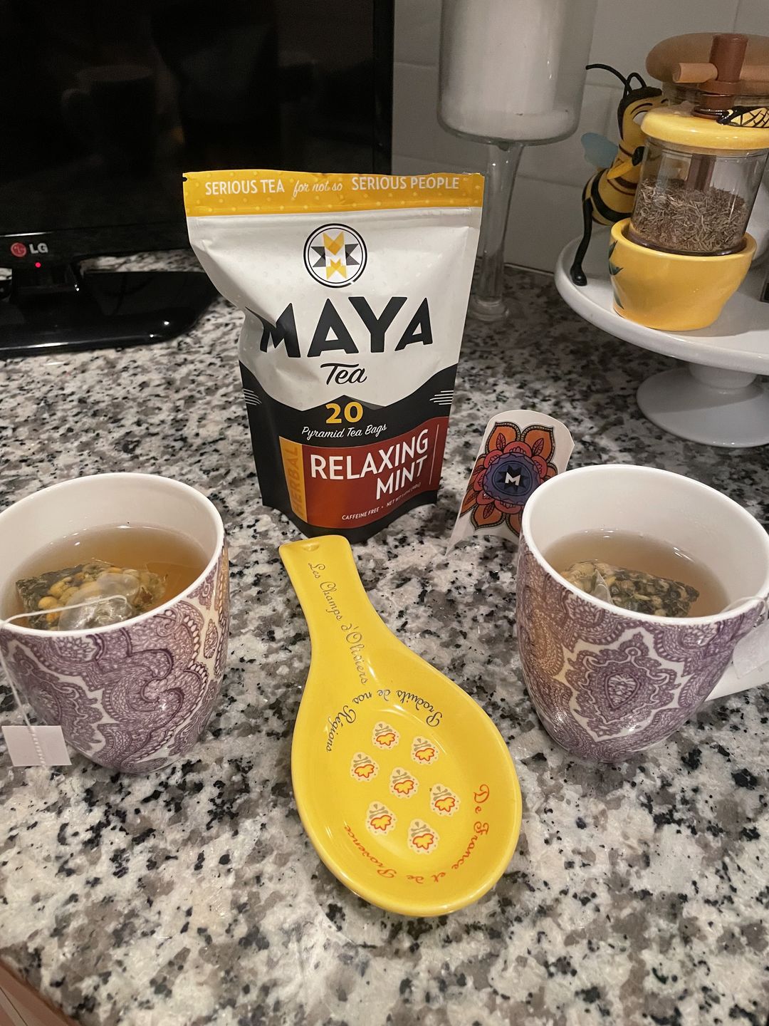 Customer photo review of Relaxing Mint Herbal