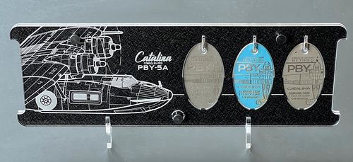 Customer photo review of ©TAGDISPLAYsystem TDS PBY Catalina frame for your Planetag®