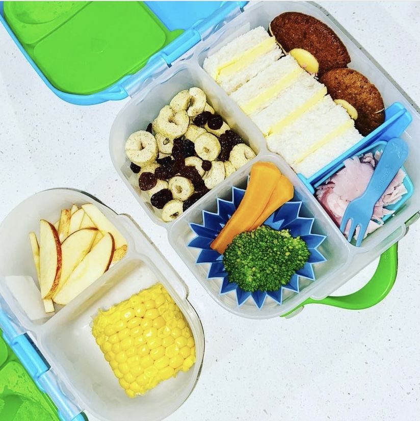 Customer photo review of b.box Mini Lunchbox - Ocean Breeze