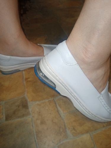 Customer photo review of Mocassins Confortables Bella pour Femme