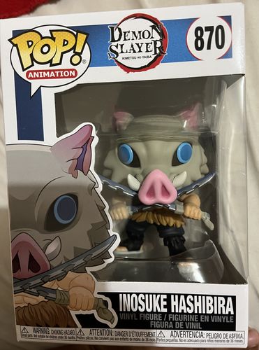 Customer photo review of 870 FUNKO POP animation : Hashibira Inosuke - Demon Slayer