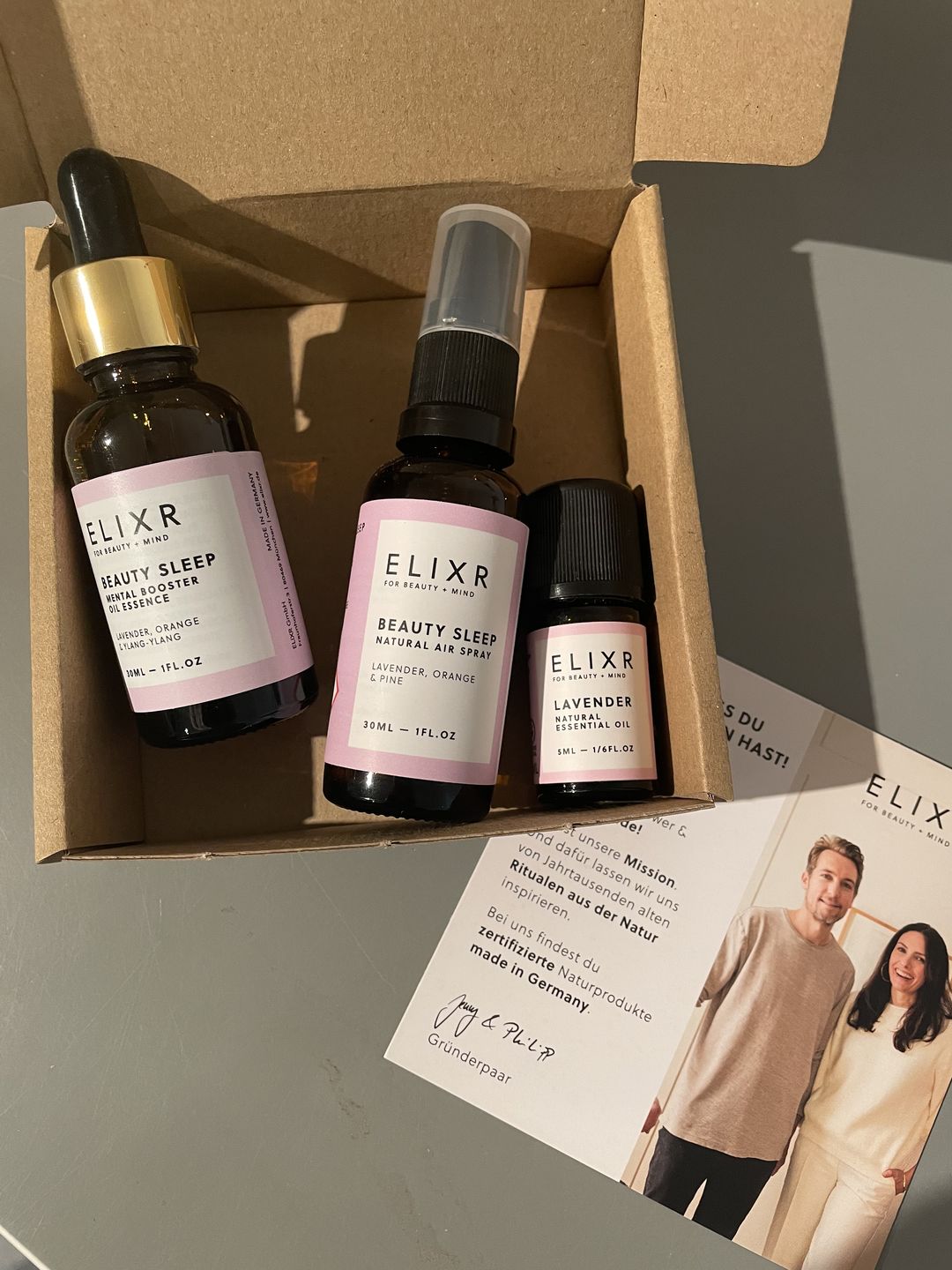 Customer photo review of BEAUTY SLEEP SET | ESSENTIALS FÜR GUTEN & NATÜRLICHEN SCHLAF
