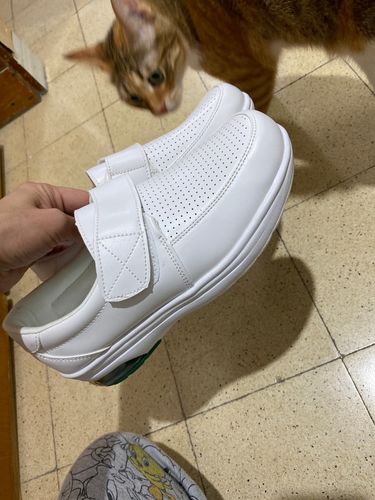 Customer photo review of Baskets Confortable Elouise Pour Femme