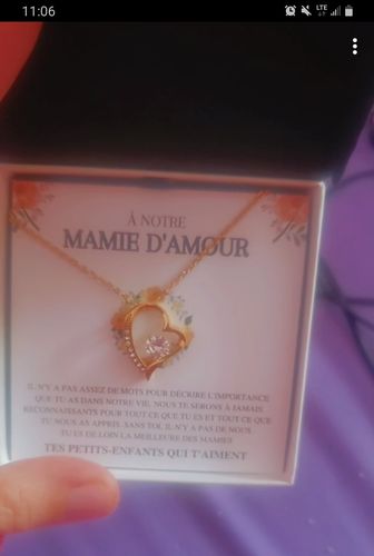 Customer photo review of À notre Mamie d'amour - Tes petits-enfants