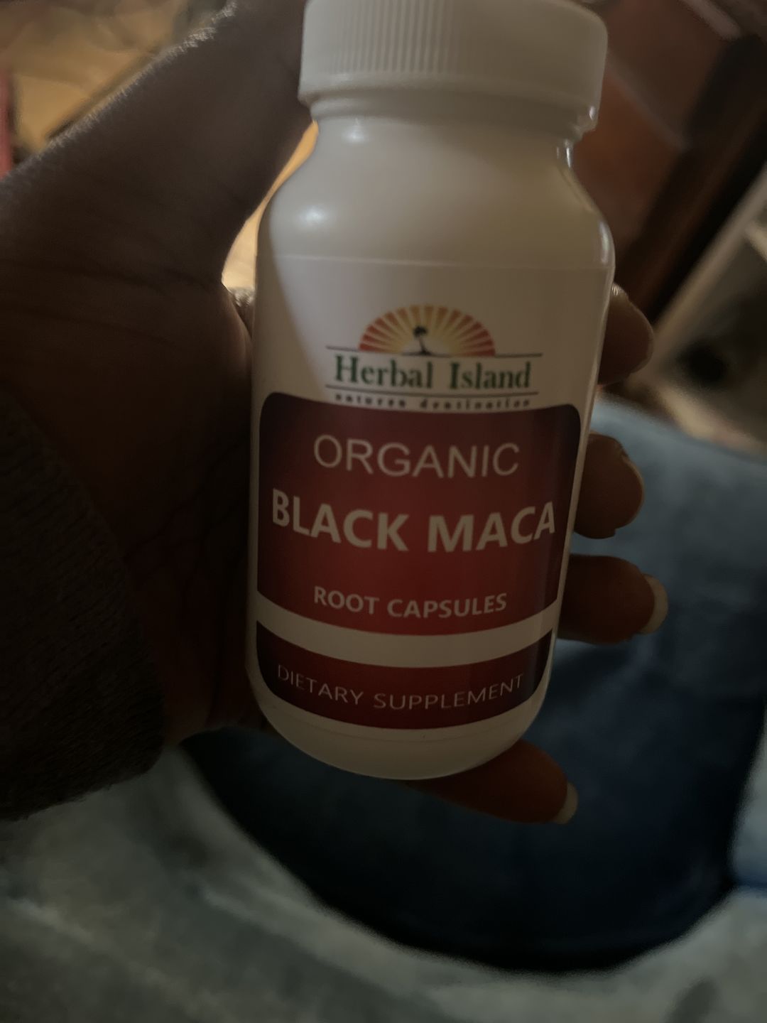 Customer photo review of Black Maca Root Capsules