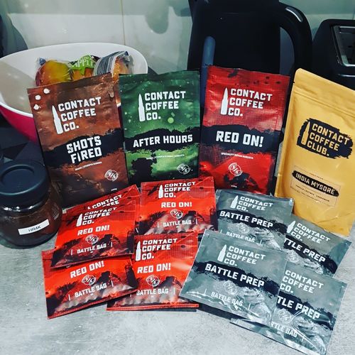 Customer photo review of Contact Coffee Club