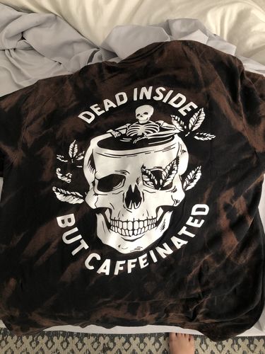 Customer photo review of Dead Inside Tee