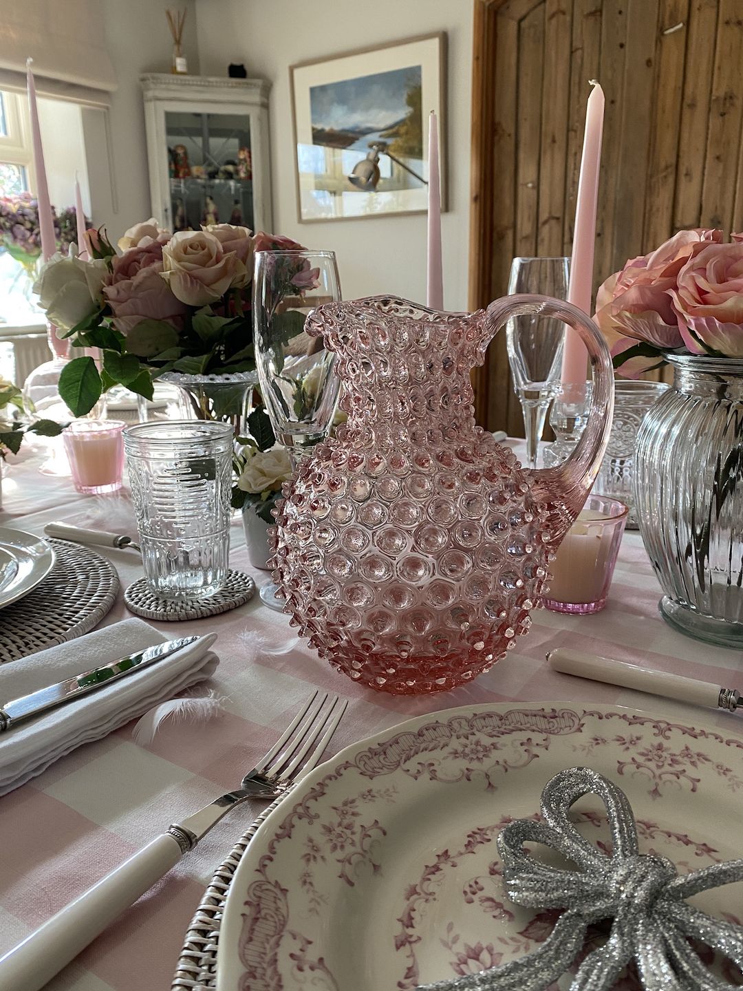 Customer photo review of Hobnail Džbán Rosaline