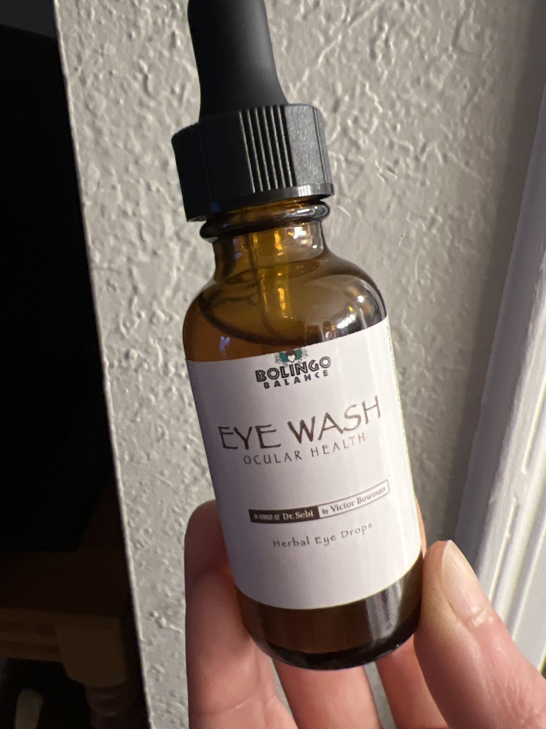 Customer photo review of Eye Wash
