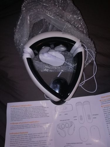 Customer photo review of Heated Neck Massager