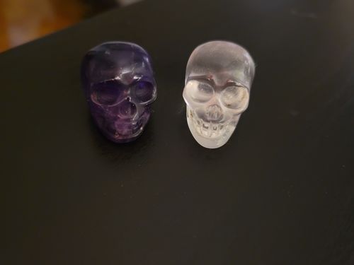 Customer photo review of Mini Crystal Skull