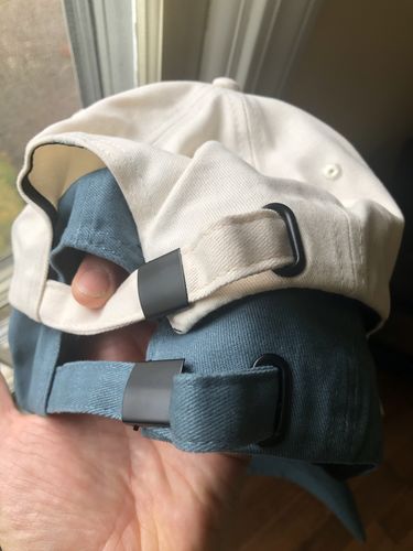 Customer photo review of Big Cream Dad Hat